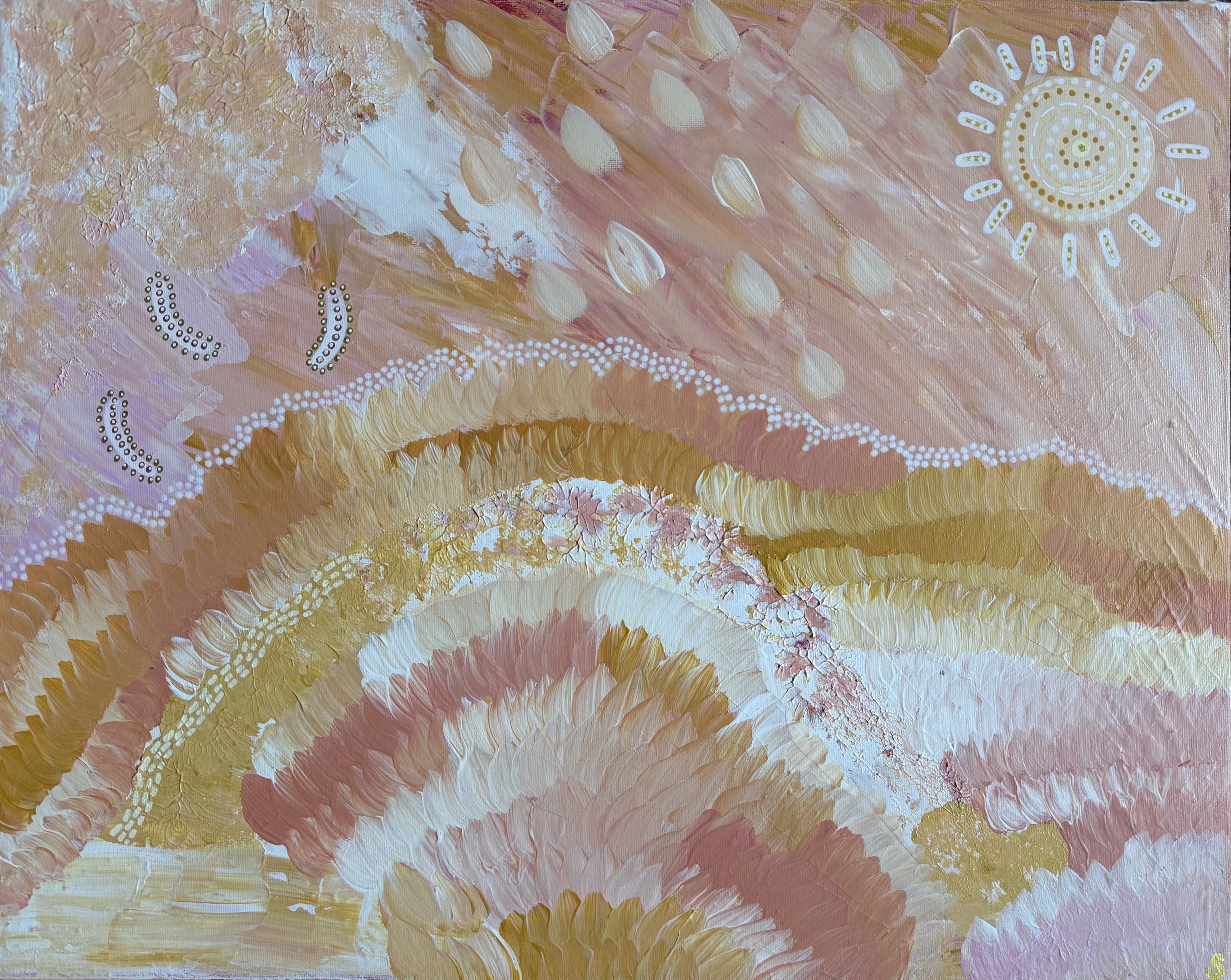 Sunshine Within You - Original Painting